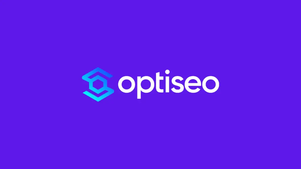 optiseo logo with modern growth icon and lowercase wordmark