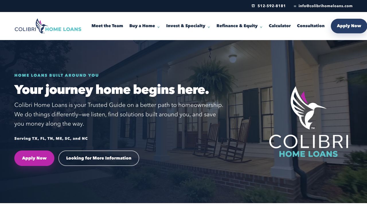 Mortgage team website with a shared brand, individual loan officer profiles and borrower information.